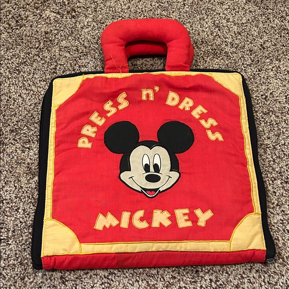Vintage 1993 Mickey Mouse Press n’ Dress